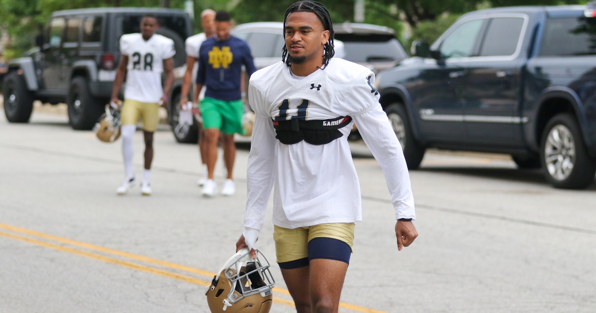 Notre Dame Fall Camp Practice 17 Observations Defense Special Teams