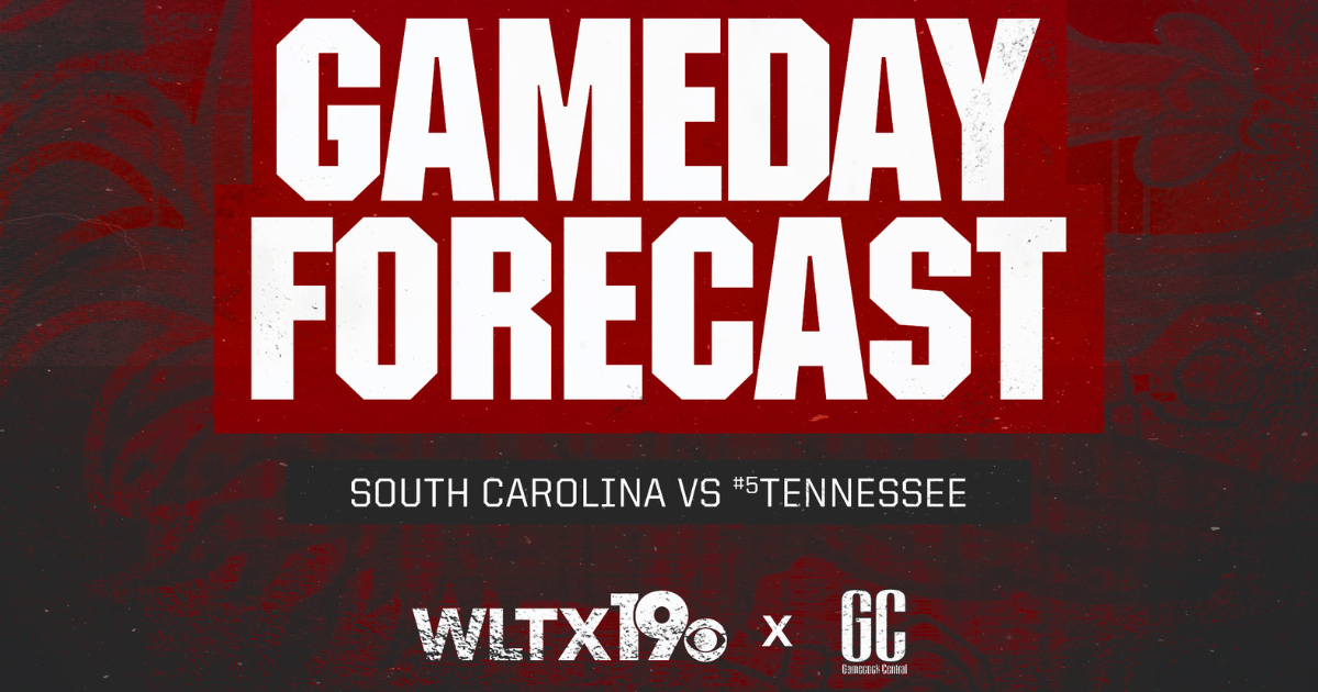 South Carolina Tennessee Football Gameday Weather Forecast