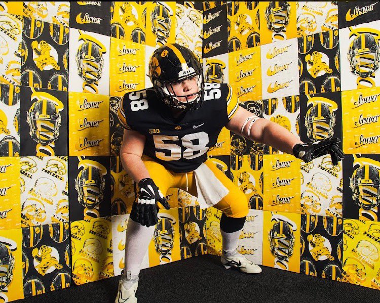 Class Of 2025 OL Owen Strebig Visits Iowa