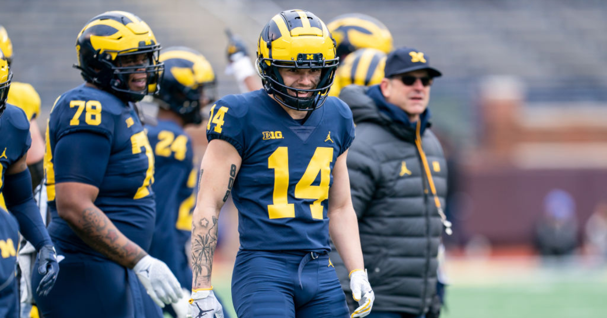 Michigan Football Donovan Edwards Roman Wilson Talk Fall Camp