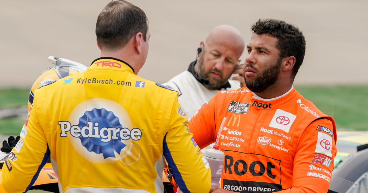 Bubba Wallace Kyle Busch Among Cars To Fail Inspection Ahead Of Quaker