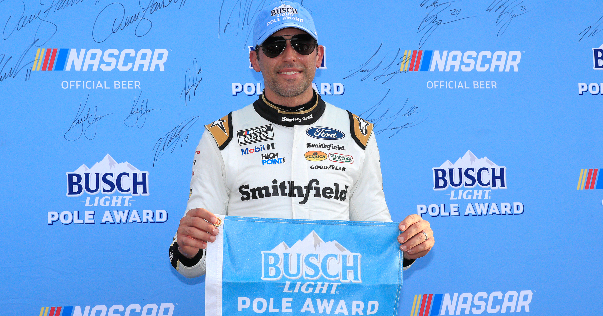 Aric Almirola Had Nerve Wracking Lap On His Way To Quaker State