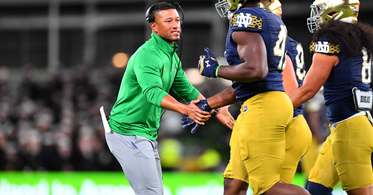 What Notre Dame Coach Marcus Freeman Said Before Week