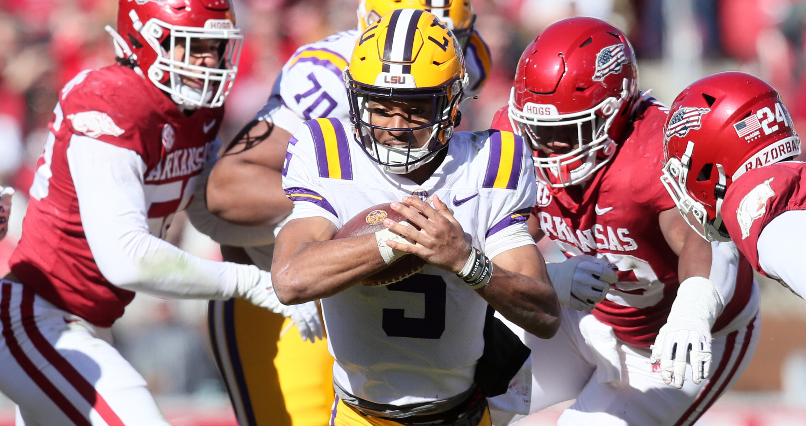 Keys To The Game How LSU Sets The Tone Vs Arkansas On3