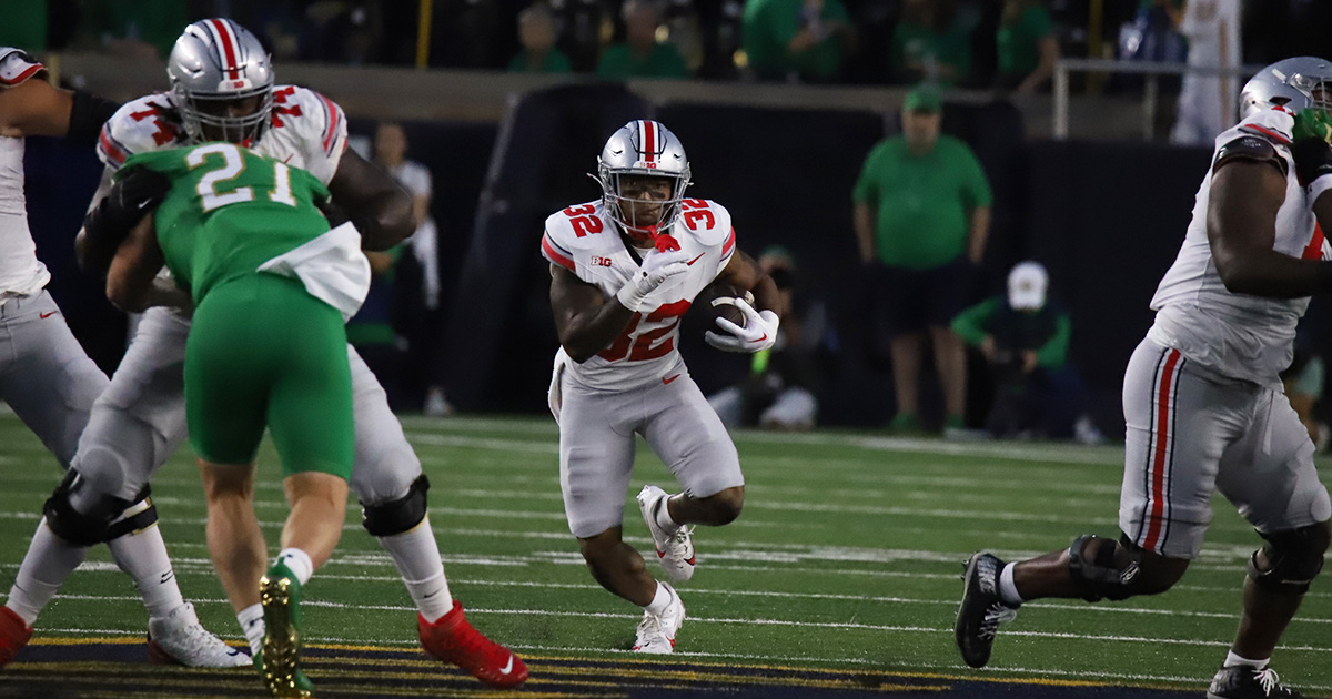 Ohio State Treveyon Henderson Full Go For Wisconsin Game