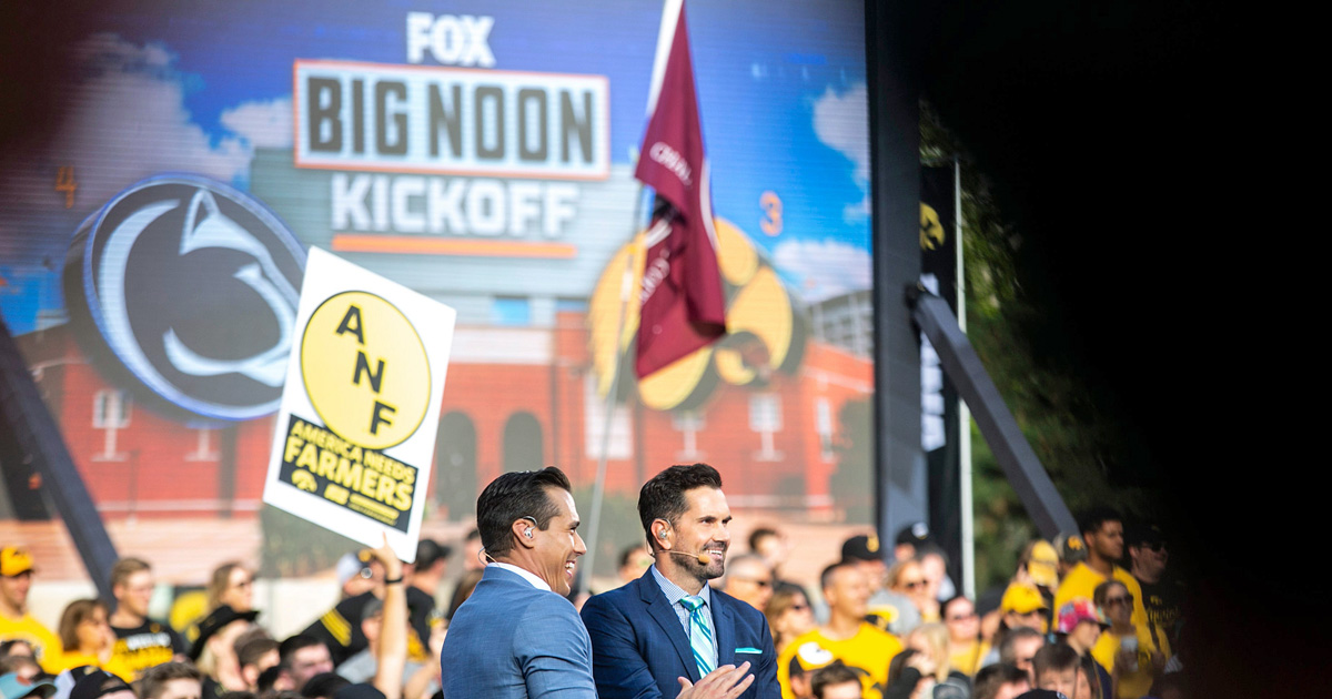 Fox Announces Big Noon Saturday Destinations For Three Games In On