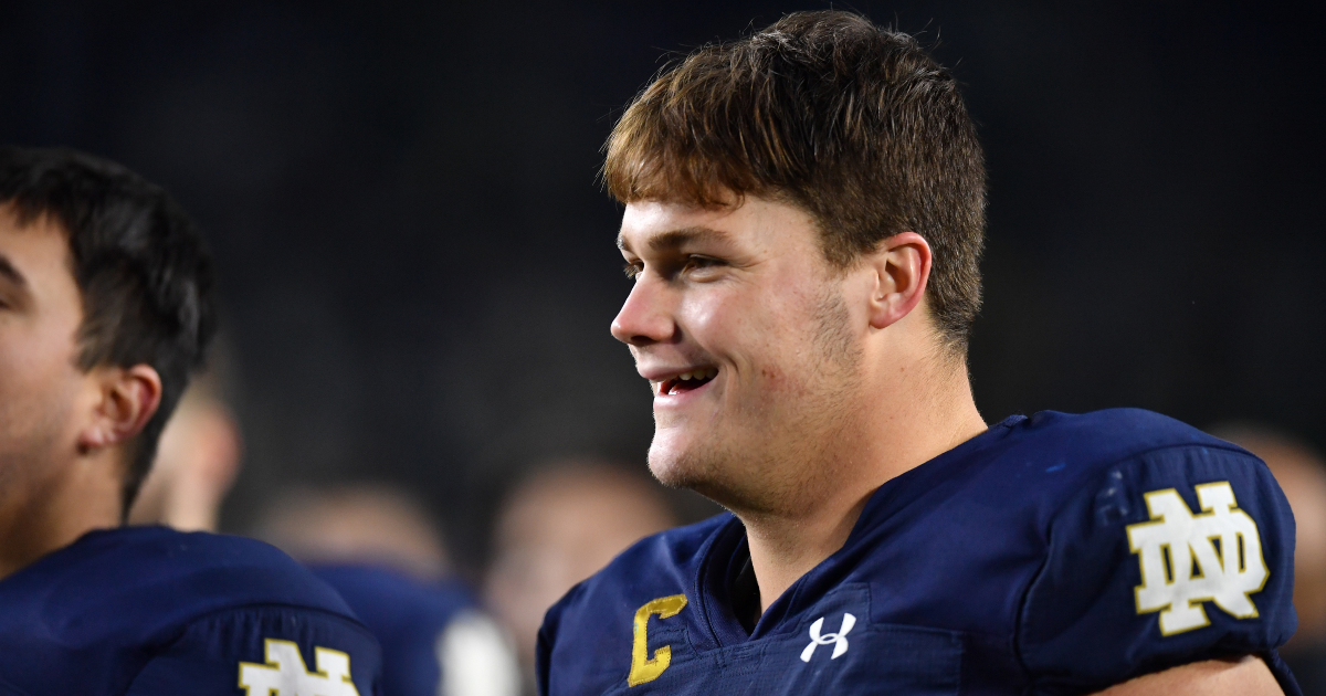 Mel Kiper Jr Projects Notre Dame OT Joe Alt To Tennessee Titans In