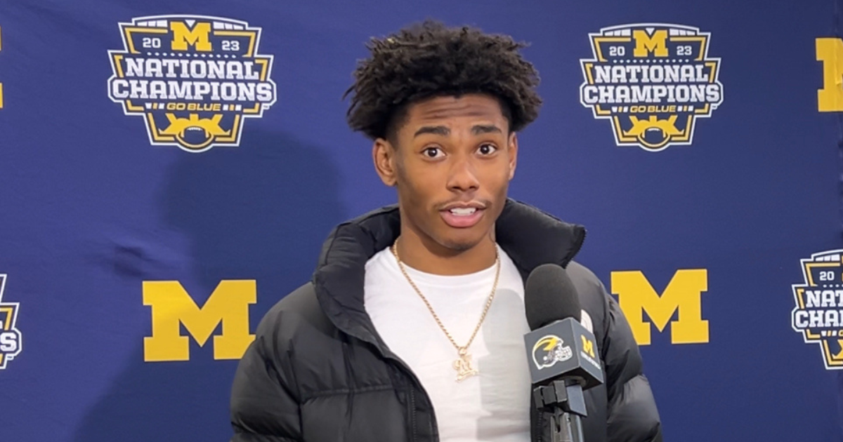 Michigan Wr Semaj Morgan Talks Spring Practices