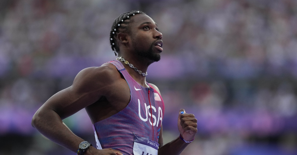 Top Speeds In MPH Reached By Noah Lyles Entire Field In 100 Meter