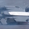 Nolan Siegel Indy 500 practice flip