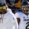 Colorado HC Deion Sanders and QB Shedeur Sanders