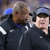 Mark Stoops (right) and Vince Marrow - Dr. Michael Huang, Kentucky Sports Radio