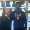 Mark Stoops (left) and Jarvis Strickland - @coachthomp9