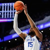 Mar 4, 2025; Lexington, Kentucky, USA; Kentucky Wildcats forward Ansley Almonor (15) shoots the ball during the second half against the LSU Tigers at Rupp Arena at Central Bank Center. Mandatory Credit: Jordan Prather-Imagn Images