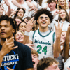 Malachi Moreno celebrates with Great Crossing students - Aaron Perkins, Kentucky Sports Radio