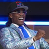 Apr 24, 2025; Green Bay, WI, USA; Kentucky Wildcats cornerback Maxwell Hairston is selected by the Buffalo Bills as the number 30 pick in the first round of the 2025 NFL Draft at Lambeau Field. Mandatory Credit: Kirby Lee-Imagn Images