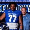 Photo of Cameron Miller (left) and Eric Wolford via UK Athletics