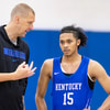 Mark Pope (left) and Jaland Lowe - Chet White, UK Athletics