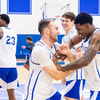 Walker Horn. Otega Oweh. Trent Noah. Malachi Moreno. Mo Dioubate. Jason Hart. Kentucky men’s basketball practice. Photo by Chet White | UK Athletics