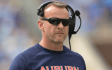 Coach Bryan Harsin during Auburn vs Ole Miss (Todd Van Emst/AU Athletics)