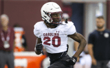 South Carolina wide receiver Kylic Horton during a preseason practice