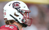 South Carolina receiver Landon Samson before a game