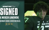 Michigan State commit Mercer Luniewski