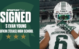 Michigan State S commit Evan Young