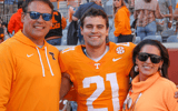 Tennessee quarterback Navy Shuler. Credit: Randy Sartin-Imagn Images
