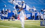Kentucky WR David Washington at the Spring Showcase, via Aaron Perkins, KSR