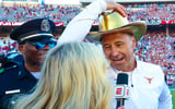 Texas HC Steve Sarkisian after the 2025 Red River Rivalry