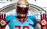 Steven Moore on his Florida State official visit (via Steven Moore on X)