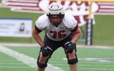 New Mexico State transfer OL Armando Nieves (Photo: Armondo Nieves| X)