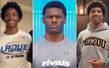 Evan Via, Javion Herrington and Keiran Govan