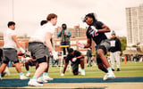 2028 DL Andre Robinson at the 2026 Under Armour New Jersey camp
