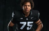 Caleb Johnson on Michigan State official visit