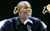Colorado head coach Deion Sanders at 2026 Big 12 Media Days