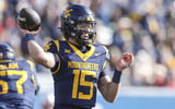 West Virginia quarterback Scotty Fox