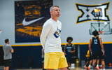 West Virginia head coach Ross Hodge
