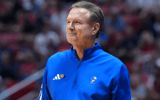 Kansas head coach Bill Self