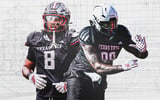 Texas Tech DT JoJo Johnson and Texas Tech EDGE Jamond Mathis