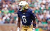 Notre Dame CB Christian Gray