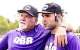 Walker Wood (right) and his dad (left) at the QBR Showdown in Lexington, Ky. Photo by: Danny Campbell