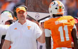 Tennessee coach Josh Heupel during a Tennessee football game against Furman at Neyland Stadium in Knoxville, Tenn., on Sept. 5, 2026.