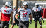 Texas Tech left guard Hunter Zambrano