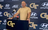 Georgia Tech head coach Brent Key