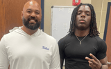 Don Mincey with coach davenport