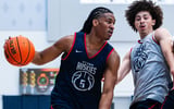 UConn guard Silas Demary Jr. in practice