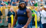 Notre Dame DT Francis Brewu Wisconsin