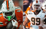 Miami RB Mark Fletcher, DL Ahmad Moten